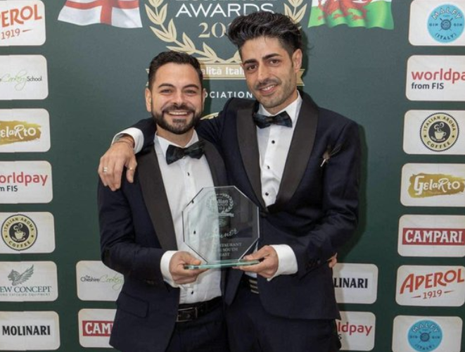Local Italian restaurant scoops award