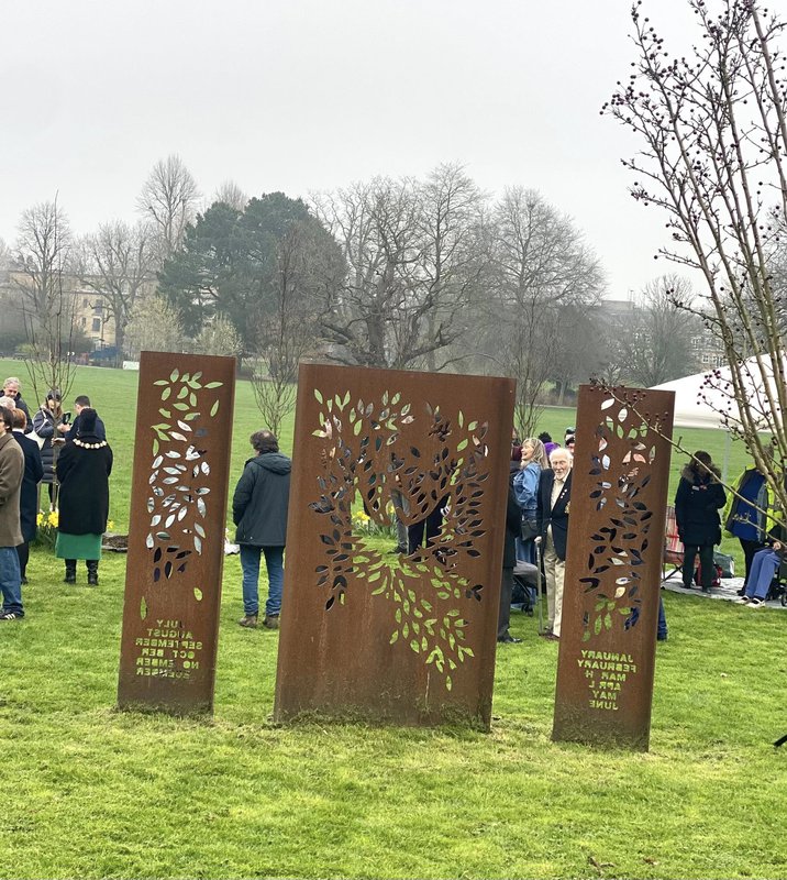 A Moving Covid Remembrance at Enfield Living Memorial